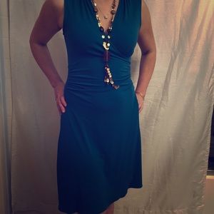 Banana Republic Teal Dress xs